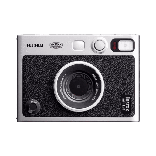 FUJIFILM INSTAX MINI EVO Hybrid Instant Camera - Black