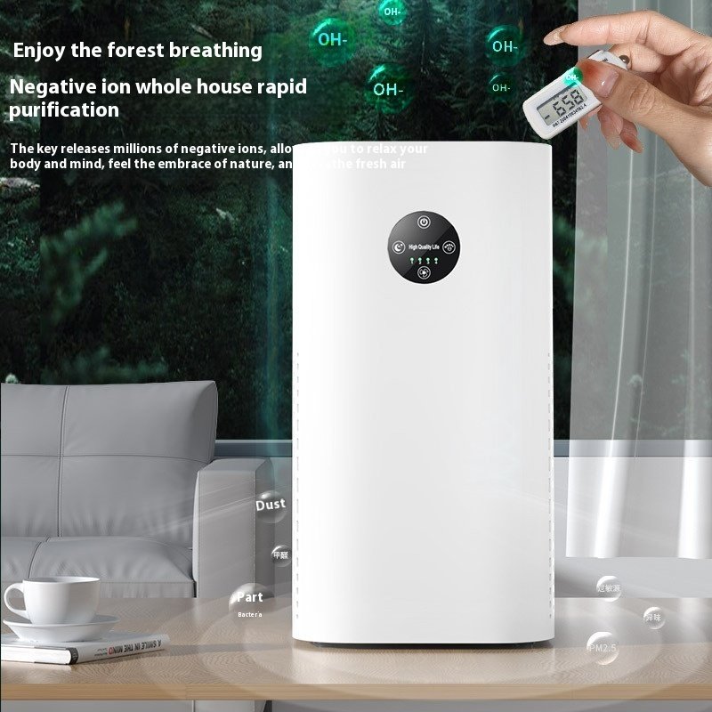Air Purifier Formaldehyde Removal Deodorant Second-hand Smoke Anion Air Purifier Household - Image 5