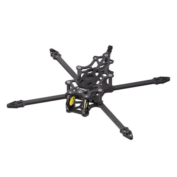 FlyFishnRC Tony 5 Sub250 FPV Freestyle Carbon Brazing Frame
